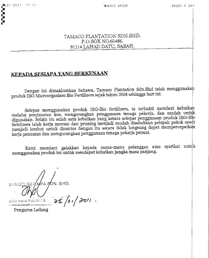 testimonial